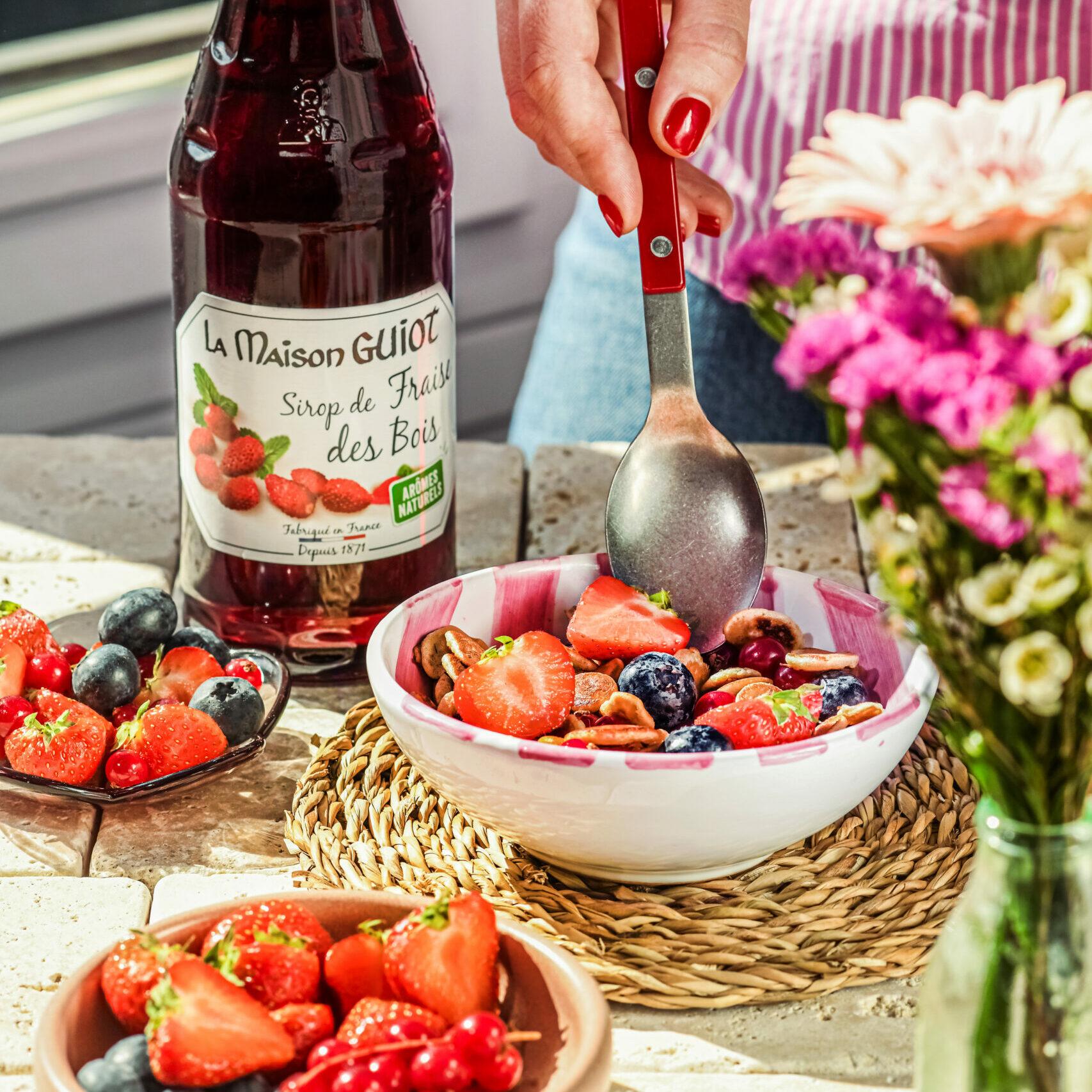 Mini pancakes à la Fraise des Bois LMG 2