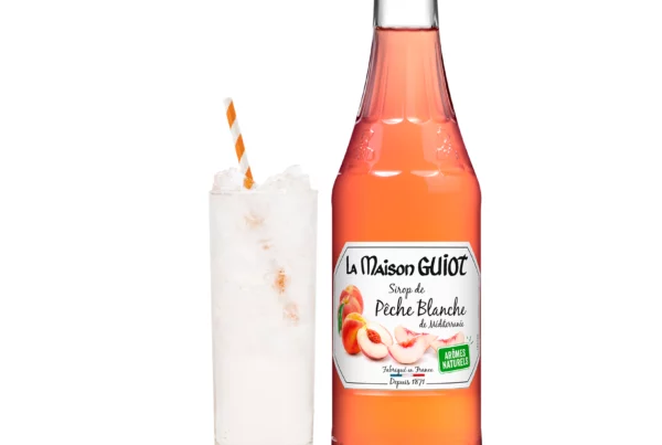 Sirop de Pêche Blanche de Méditerranée